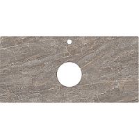 Столешница Kerama Marazzi PL1.VT280\100 Plaza Classic Neo под раковину, 100 см, Парнас/пепельный лаппатированный