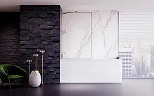 Шторка Veconi PL85-70-01-C7 Palau на ванну PL-85, 70x150 см, профиль хром/стекло прозрачное