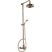 Душевая система Cisal TS00407127 Arcana Toscana для душа,верхний душ Easy Clean,ручной душ с держателем и шлангом, цвет брон