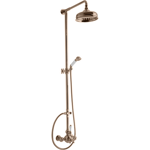 Душевая система Cisal TS00407127 Arcana Toscana для душа,верхний душ Easy Clean,ручной душ с держателем и шлангом, цвет брон снят с производства