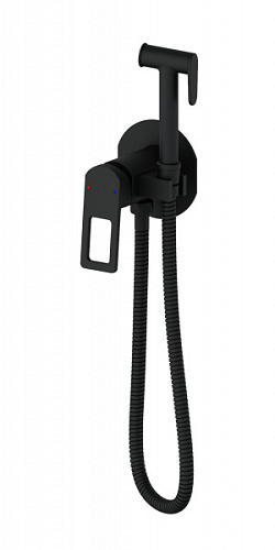 Смеситель с гигиеническим душем Wonzon & Woghand  WW-88829010-MB