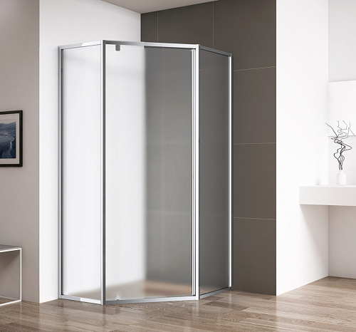 Душевой уголок Cezares ECO ECO-O-P-1-100-P-Cr Душевой уголок Cezares ECO ECO-O-P-1-100-P-Cr