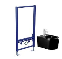 Инсталляция с подвесным унитазом Aquatek Мия SET AQUATEK МИЯ-MB биде