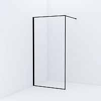 Душевая перегородка IDDIS, SLI8BS1i23 Slide Walk In, 100х195 см, черный матовый Душевая перегородка IDDIS, SLI8BS1i23 Slide Walk In, 100х195 см, черный матовый