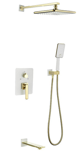 Смеситель для ванны LeMark MISTA LM6422WG Смеситель для ванны LeMark MISTA LM6422WG