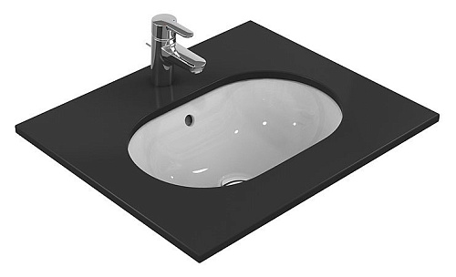 Раковина Ideal Standard E505001 Connect встраиваемая снизу 65х41 см, Euro White (евробелый) Раковина Ideal Standard E505001 Connect встраиваемая снизу 65х41 см, Euro White (евробелый)