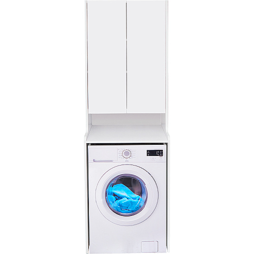 Шкафчик Акватон 1A260503LH010 Лондри для стиральной машины 65х195 см, белый купить недорого в интернет-магазине Керамос