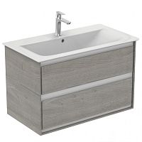 Тумба Ideal Standard E0819PS Connect Air для раковины 80х44 см, подвесная, Wood Light Grey + Matt White (светло-серое дерево + белый матовый) Тумба Ideal Standard E0819PS Connect Air для раковины 80х44 см, подвесная, Wood Light Grey + Matt White (светло-серое дерево + белый матовый)