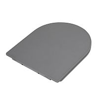 Крышка-сиденье BelBagno BB062SC-GR Colorato для унитаза, серый матовый