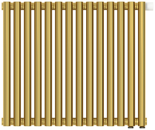 Радиатор Сунержа 03-0312-5014 Эстет-11 отопительный н/ж EU50 500х630 мм/ 14 секций, золото