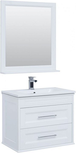 Комплект мебели Aquanet 00210630 Бостон для ванной комнаты, белый купить недорого в интернет-магазине Керамос