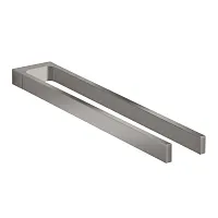 Полотенцедержатель Keuco 11118050000 Edition 11 двойной, неповоротный, никель шлифованный