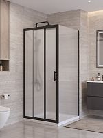 Душевой уголок BelBagno UNO-195 UNO-195-AF-31-90-P-NERO