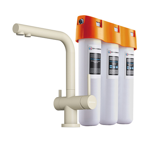 Смеситель для кухни с фильтром Omoikiri 4044.8028P