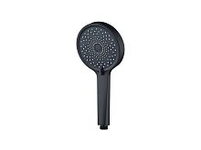 Душевая лейка Deante NGA_N5RS Alpinia Round, 3 режима, Nero (черный)