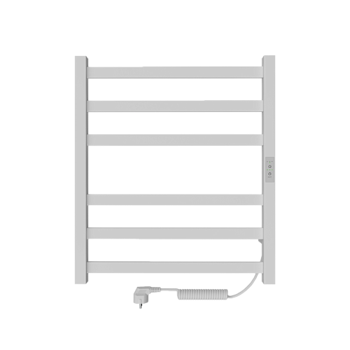 Электрический полотенцесушитель INDIGO LСLOKS3E60-50WMRt Oktava Slim 3 без полочки, белый матовый