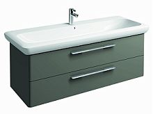 Тумба под раковину Geberit F819131000 it!, 120х43х44, Серый кварц глянцевый