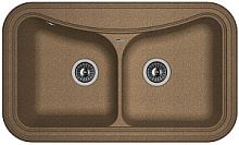 Мойка для кухни Florentina 20.115.E0860.105 Крит 86х51 см, коричневая