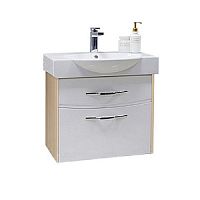 Тумба Акватон 1A196901IFSC0 Инфинити 65 под раковину, 61х35 см, ясень коимбра/хром глянец