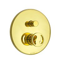 Смеситель Migliore 28210 Reversa скрытого монтажа монокомандный, 2-х позиционный с девиатором, золото