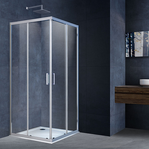 Душевой уголок Vincea Alpha VSR-3AL8012CL купить недорого в интернет-магазине Керамос