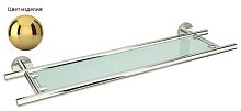 Полка Сунержа 03-3003-0600 Каньон стеклянная / L 600, золото