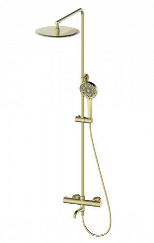 Душевая система с термостатом Wonzon & Woghand  WW-88739903-BG