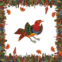 Декоративный элемент (плитка) IMOLA CERAMICA Ovchinnikov2016 РайскаяПтичка1