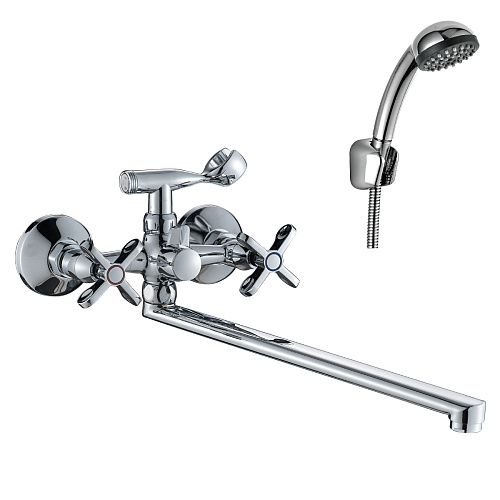 Смеситель Rossinka RS42-80 RS42 для ванны, хром