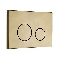 Смывная клавиша KKPOL M11 SPP/038/BR/K, бронза матовая