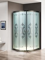 Cezares GIUBILEO-R-2-100-SCORREVOLE-C-G Душевой уголок Cezares GIUBILEO-R-2-100-SCORREVOLE-C-G Душевой уголок