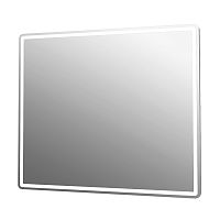 Зеркало Dreja 99.9025 Tiny, 70/80х80/70 см, LED-подсветка, белое
