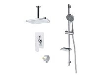 Комплект Aquatek AQ1075CR Вега для ванной Set 4 в 1 (AQ1046CR + AQ2071CR + AQ2454CR + AQ2011CR), хром Комплект Aquatek AQ1075CR Вега для ванной Set 4 в 1 (AQ1046CR + AQ2071CR + AQ2454CR + AQ2011CR), хром