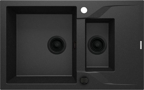 Мойка Deante ZQN_G513 Andante кухонная гранитная 78х49 см, графит металлик Мойка Deante ZQN_G513 Andante кухонная гранитная 78х49 см, графит металлик