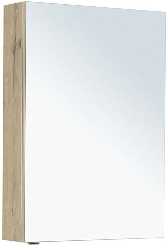 Зеркальный шкаф Aquanet 00277541 Алвита New без подсветки, 60х85 см, коричневый купить недорого в интернет-магазине Керамос