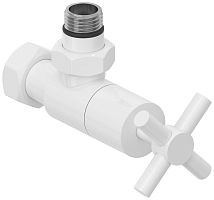 Вентиль Сунержа 12-1408-1234 угловой, (крест) G 1/2" НР х G 3/4" НГ, белый Вентиль Сунержа 12-1408-1234 угловой, (крест) G 1/2" НР х G 3/4" НГ, белый