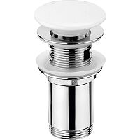 Клапан Deante NHC_C10U Cascada для раковины Click-Clack,  универсальный, белый Клапан Deante NHC_C10U Cascada для раковины Click-Clack,  универсальный, белый