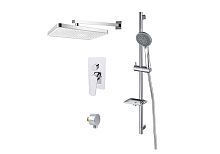 Комплект Aquatek AQ1074CR Вега для ванной Set 4 в 1 (AQ1046CR + AQ2081CR + AQ2454CR + AQ2011CR), хром