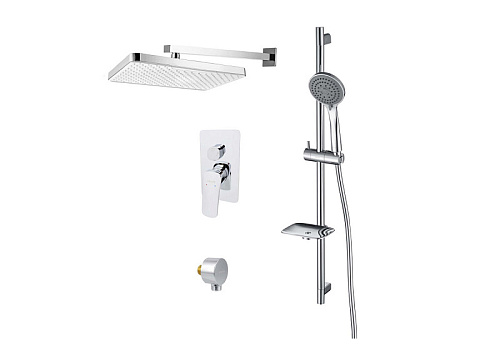 Комплект Aquatek AQ1074CR Вега для ванной Set 4 в 1 (AQ1046CR + AQ2081CR + AQ2454CR + AQ2011CR), хром Комплект Aquatek AQ1074CR Вега для ванной Set 4 в 1 (AQ1046CR + AQ2081CR + AQ2454CR + AQ2011CR), хром