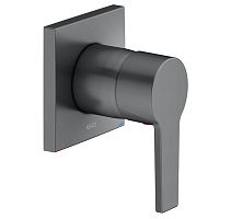 Смеситель Keuco 51151130002 Edition 11 встраиваемый, однорычажный DN 15, хром черный шлифованный