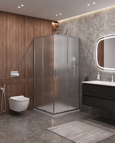 Душевой уголок CEZARES MOLVENO-A-2-100-P-Cr Душевой уголок CEZARES MOLVENO-A-2-100-P-Cr