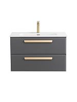 Тумба под раковину подвесная Cezares ECO-CER-N ECO-CER-N-800-2C-SO-GSO-P