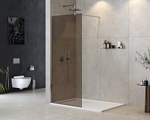 Душевая перегородка Cezares LIBERTA-L-1-100-120-BR-Cr Liberta 100 см, профиль хром Душевая перегородка Cezares LIBERTA-L-1-100-120-BR-Cr Liberta 100 см, профиль хром