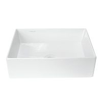 Умывальник Sanita Luxe WB.CT/Novel/40-N.Slim/WHT.G/S1 Novel Slim накладной 40х35 см, белый S1 Умывальник Sanita Luxe WB.CT/Novel/40-N.Slim/WHT.G/S1 Novel Slim накладной 40х35 см, белый S1