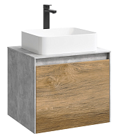 Тумба под раковину Aqwella Mobi MOB0106BS+MOB0706DB