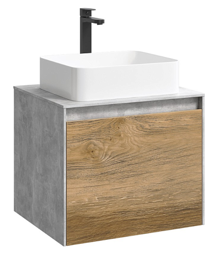 Тумба под раковину Aqwella Mobi MOB0106BS+MOB0706DB купить недорого в интернет-магазине Керамос