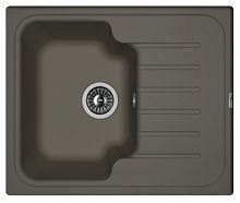 Мойка для кухни Florentina 20.235.A0615.302 Таис 62х51 см, с крылом, антрацит Мойка для кухни Florentina 20.235.A0615.302 Таис 62х51 см, с крылом, антрацит
