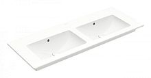 Раковина Villeroy & Boch 4111DJ01 Venticello двойная для установки на тумбу, альпийский белый