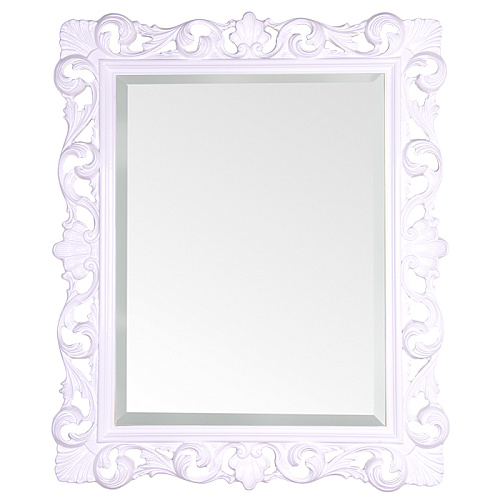 Зеркало TW в раме 85х100 см, цвет рамы белый глянцевый,TW03845bi lucido снят с производства