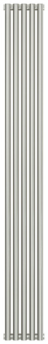 Радиатор Сунержа 8029-0302-1805 Эстет-11 отопительный н/ж 1800х225 мм/ 5 секций, жемчужно-медный (RAL 8029)